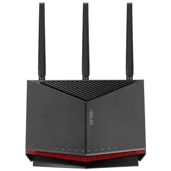 ASUS RT-BE86U routeur sans fil 10 Gigabit Ethernet Bi-bande (2,4 GHz / 5 GHz) Noir livraison gratuite