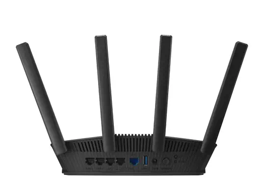 ASUS RT-BE58U V2 routeur sans fil 2.5 Gigabit Ethernet Bi-bande (2,4 GHz / 5 GHz) Noir - Asus - Routeur - visuel 3