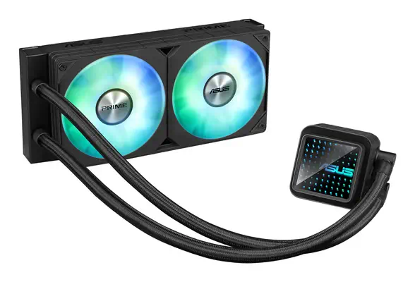 ASUS Prime LC 240 ARGB Boitier PC Refroidisseur de liquide tout-en-un 12 cm Noir - Asus - Composant - visuel 1
