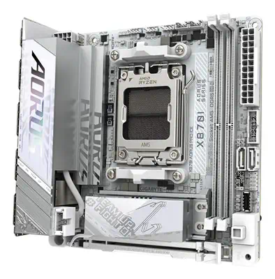 X870I AORUS PRO ICE Carte mère - Compatible avec les processeurs AMD Ryzen série 9000, VRM 8+2+1 pha - Gigabyte - visuel 3