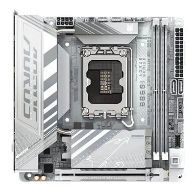B860I AORUS PRO ICE Carte mère - Processeurs Intel Core Ultra, VRM 8+1+2+1 phases, jusqu'à 9200MHz D - Gigabyte - visuel 2