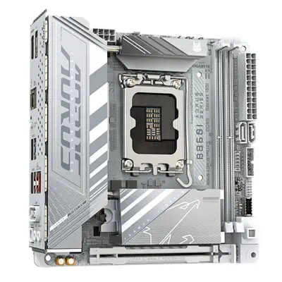 B860I AORUS PRO ICE Carte mère - Processeurs Intel Core Ultra, VRM 8+1+2+1 phases, jusqu'à 9200MHz D - Gigabyte - visuel 3