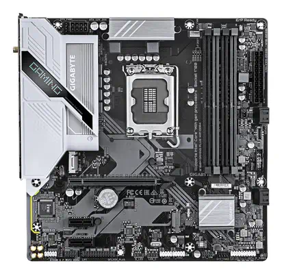 B760M GAMING PLUS WIFI DDR4 Carte mère - Compatible avec les processeurs Intel Core de 14e génératio - Gigabyte - visuel 2