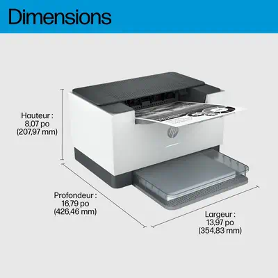 LaserJet M207dw Sans fil Noir et blanc Imprimante, Recto verso - HP - Imprimante Laser - visuel 5