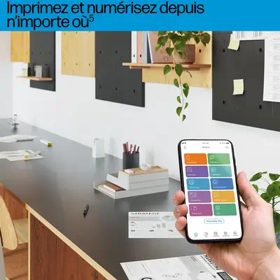 LaserJet M207dw Sans fil Noir et blanc Imprimante, Recto verso - HP - Imprimante Laser - visuel 6