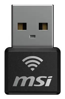 MSI AX1800 Nano WiFi USB Adapter WLAN 1201 Mbit/s - Carte Réseau - visuel 1