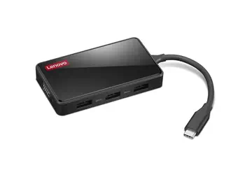 Avis Lenovo GX91M73945 station d'accueil Avec fil USB 3.2 Gen 1 (3.1 Gen 1) Type-C Noir