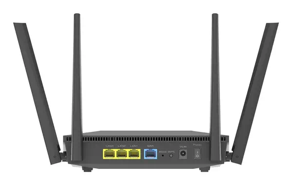 ASUS RT-AX52 Pro AX3000 routeur sans fil Gigabit Ethernet Bi-bande (2,4 GHz / 5 GHz) Noir - Asus - Routeur - visuel 4