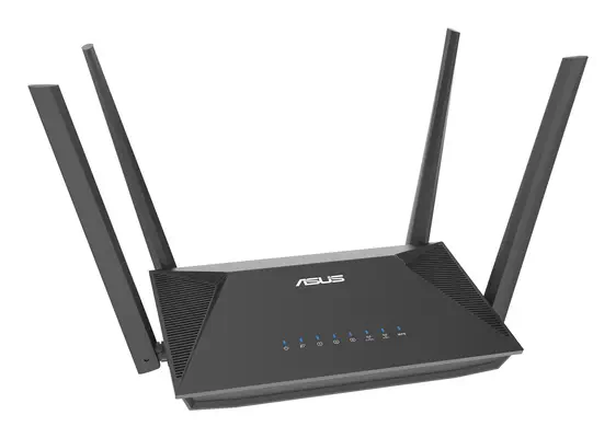 ASUS RT-AX52 Pro AX3000 routeur sans fil Gigabit Ethernet Bi-bande (2,4 GHz / 5 GHz) Noir - Asus - Routeur - visuel 3