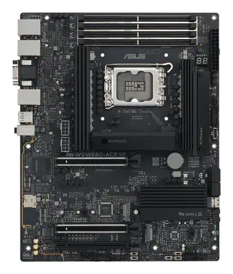 ASUS PRO WS W880-ACE SE Intel W880 LGA 1851 (Socket V1) ATX - Asus - Carte mère - visuel 2