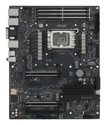 ASUS PRO WS W880-ACE SE Intel W880 LGA 1851 (Socket V1) ATX - Asus - Carte mère - visuel 9