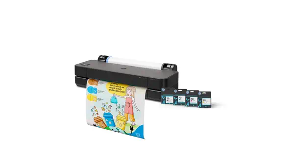 Imprimante HP DesignJet T250 de 24 pouces - Autre Imprimante - visuel 2