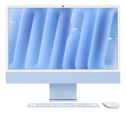 Apple iMac Apple M M4 59,7 cm (23.5") 4480 x 2520 pixels PC All-in-One 24 Go 1 To SSD macOS Sequoia  - Ordinateur tout en un - visuel 1