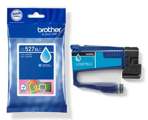 Brother LC-527XLC cartouche d'encre 1 pièce(s) Original Rendement élevé (XL) Cyan - Cartouches d'encre - visuel 3