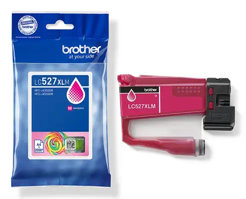Brother LC-527XLM cartouche d'encre 1 pièce(s) Original Rendement élevé (XL) Magenta - Cartouches d'encre - visuel 3
