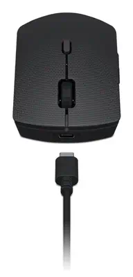 Lenovo 4X31R64316 clavier Souris incluse Bureau RF sans fil + Bluetooth QWERTY Anglais américain Gri - Pack Clavier, souris - visuel 5