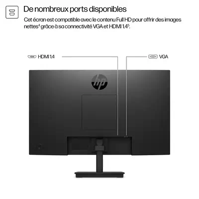 Moniteur FHD 23,8 pouces HP Series 3 Pro - 324pv - Ecran Ordinateur - visuel 6