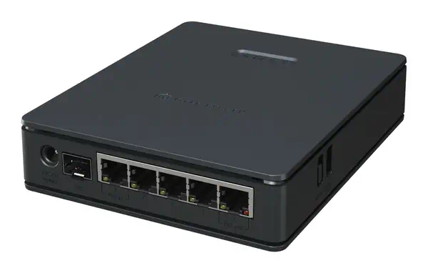 Mikrotik hAP ax S 1800 Mbit/s Noir Connexion Ethernet, supportant l'alimentation via ce port (PoE) - Borne Wifi - visuel 2