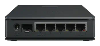 Livraison gratuite Mikrotik hAP ax S 1800 Mbit/s Noir Connexion Ethernet, supportant l'alimentation via ce port (PoE)