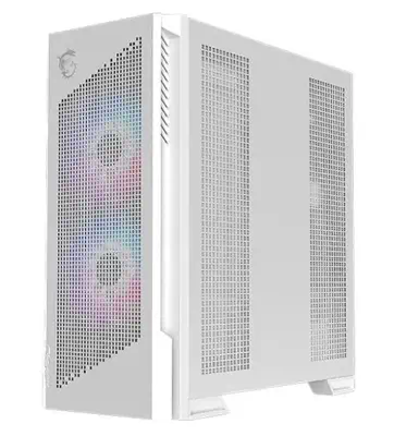 MSI MPG VELOX 300R AIRFLOW PZ Midi Tower Blanc - Boitier - visuel 2