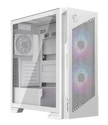 MSI MPG VELOX 300R AIRFLOW PZ Midi Tower Blanc - Boitier - visuel 1
