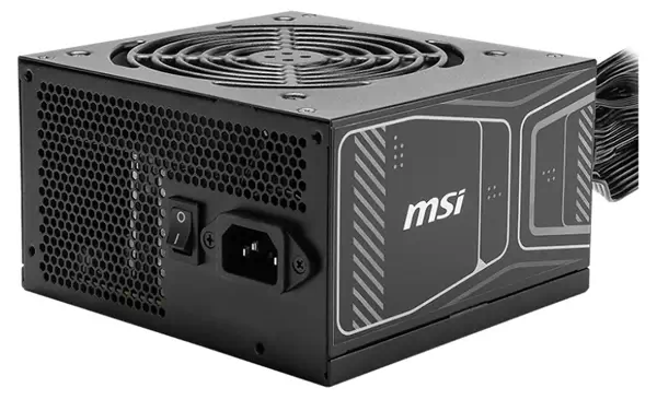 MSI MAG A750GN PCIE5 unité d'alimentation d'énergie 750 W 20+4 pin ATX ATX Noir - Boitier d'alimentation - visuel 1