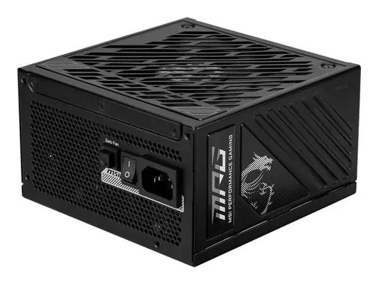 MSI MPG A850GS PCIE5 unité d'alimentation d'énergie 850 W 24-pin ATX ATX Noir - Boitier d'alimentation - visuel 1