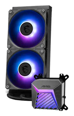 MSI MAG Coreliquid A15 240 Carte-mère, Processeur Refroidisseur de liquide tout-en-un 12 cm Noir 1 p - Refroidissement PC - visuel 5