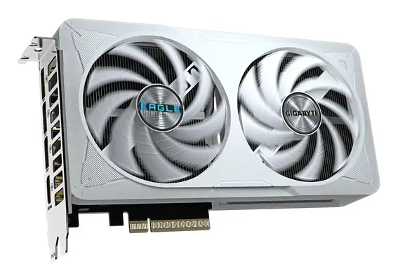 GeForce RTX 5060 EAGLE OC ICE 8G Carte Graphique - 8GB GDDR7, 128bit, PCI-E 5.0, 2550 MHz Fréquence  - Gigabyte - Carte graphique - visuel 3