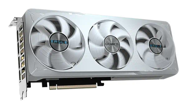 GeForce RTX 5070 EAGLE OC ICE SFF 12G Carte Graphique - 12 Go GDDR7, 192 bits, PCI-E 5.0, 2587 MHz C - Gigabyte - Carte graphique - visuel 3