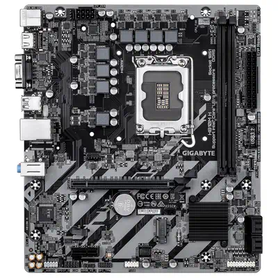 H810M H Carte mère - Processeurs Intel Core Ultra (Série 2), VRM 4+1+2 phases, jusqu'à 6400 MHz DDR5 - Gigabyte - visuel 2