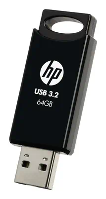 HP 712w lecteur USB flash 64 Go USB Type-A 3.2 Gen 1 (3.1 Gen 1) Noir - Clé USB - visuel 3