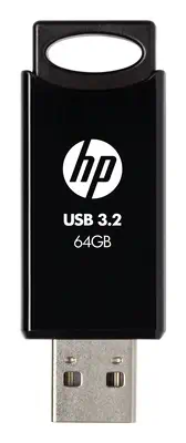 HP 712w lecteur USB flash 64 Go USB Type-A 3.2 Gen 1 (3.1 Gen 1) Noir - Clé USB - visuel 2