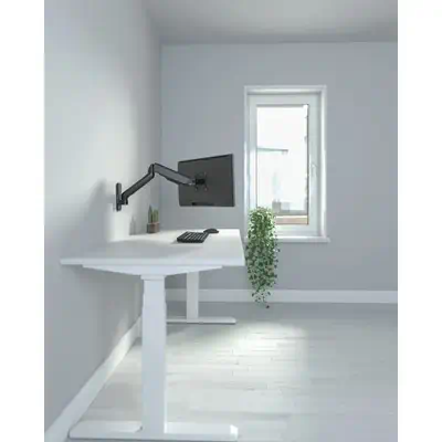 Techly ICA-LCD G112E support d'écran plat pour bureau 81,3 cm (32") Mur Noir - Accessoire Moniteur - visuel 5