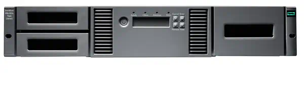 Storage MSL2024 Tape Library 1x MSL LTO-8 SAS Drive 15x LTO-8 30TB Data Cartridges - HP - Lecteur de bande - visuel 1