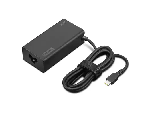 Lenovo 4X21S91187 adaptateur de puissance & onduleur Intérieure 65 W Noir - Chargeur et alimentation - visuel 1