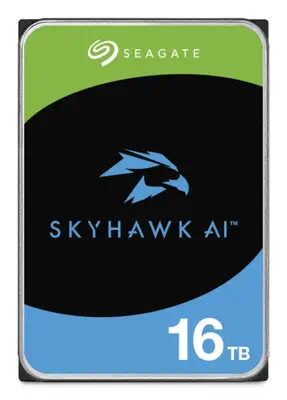 Seagate SkyHawk AI ST16000VE005 disque dur 16 To 7200 tr/min 512 Mo 3.5" Série ATA III - Disque dur Interne - visuel 2