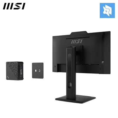 MSI Pro MP242PMG écran plat de PC 60,5 cm (23.8") 1920 x 1080 pixels Full HD LCD Noir - Ecran Ordinateur - visuel 8