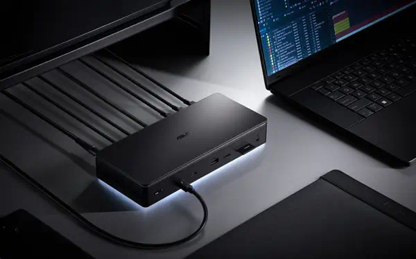 ASUS Master Thunderbolt 5 Dock DC510 Avec fil Noir - Asus - Station d'accueil pour portable - visuel 9