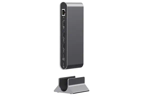 Acer HP.DSCAB.022 station d'accueil Avec fil USB 3.2 Gen 1 (3.1 Gen 1) Type-C Argent - Station d'accueil pour portable - visuel 3