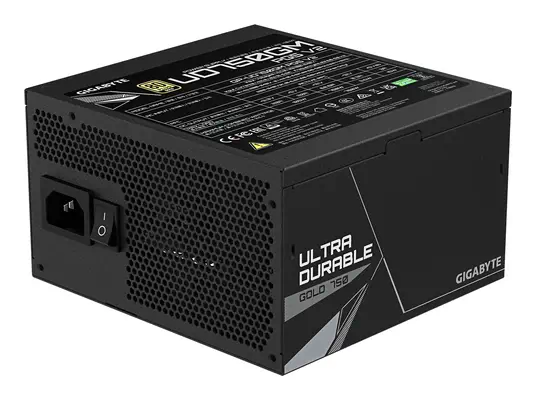 UD750GM PG5 V2 Bloc d’Alimentation – PCIe Gen 5.1, 80 PLUS Gold, Conception entièrement modulaire, V - Gigabyte - Boitier d'alimentation - visuel 4
