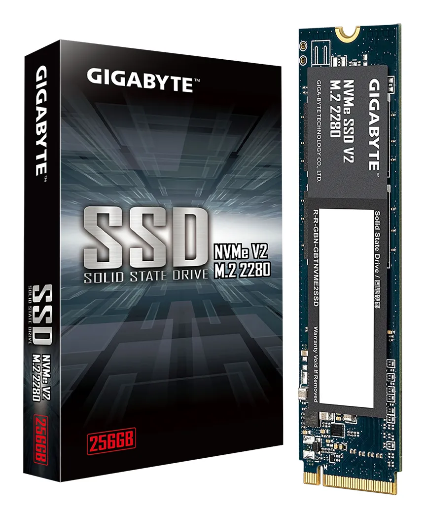 GIGABYTE G3NVMEV2256G disque SSD 256 Go M.2 PCI Express 3.0 NVMe 3D TLC NAND - Gigabyte - Disque dur SSD - visuel 4