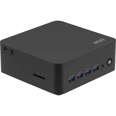 MSI Cubi Z AI 8M-004BEU Cube Noir 8945HS AMD SoC 4,1 GHz Haut-parleurs intégrés - Barebone - visuel 2