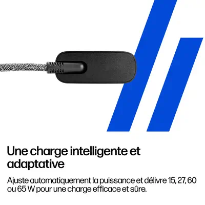 Chargeur pour ordinateur portable HP USB-C 65 W - Chargeur et alimentation - visuel 5