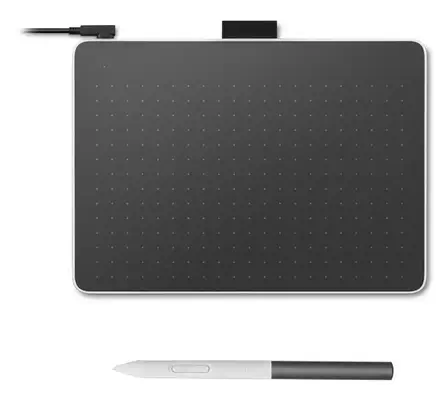 Wacom Intuos One Small tablette graphique Gris, Blanc 152 x 95 mm USB/Bluetooth - Tablette graphique - visuel 3