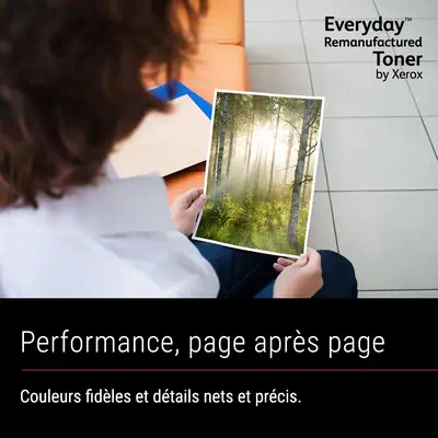 Toner remanufacturé Cyan Everyday™ de Xerox compatible avec Kyocera TK-5140C, Capacité standard - visuel 3