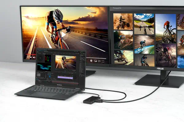 Dual 4K USB-C Dock DC201 - Asus - Station d'accueil pour portable - visuel 6
