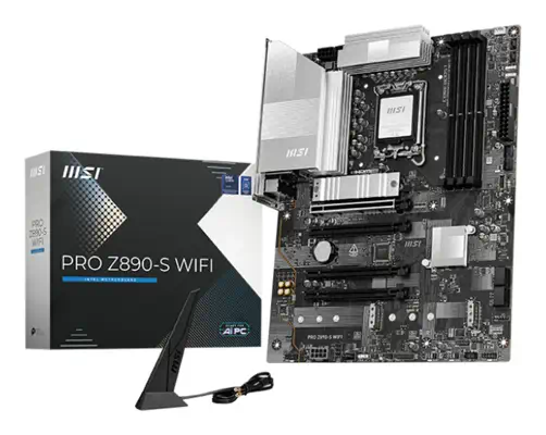 MSI PRO Z890-S WIFI carte mère Intel Z890 LGA 1851 (Socket V1) ATX - Carte mère - visuel 1