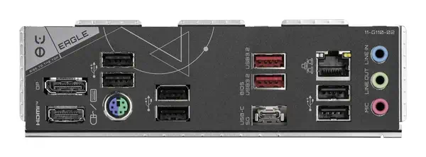 B650 EAGLE Carte mère - AMD Ryzen série 9000, VRM 12+2+2 phases, jusqu'à 7600 MHz DDR5 (OC), 1xPCIe  - Gigabyte - visuel 4