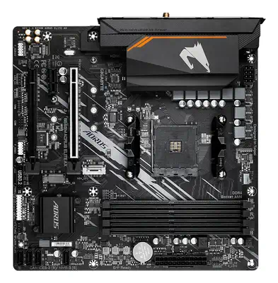 B550M AORUS ELITE AX Carte mère - Processeurs AMD Ryzen 5000, VRM 5+3 phases, jusqu'à 4733 MHz DDR4, - Gigabyte - visuel 4